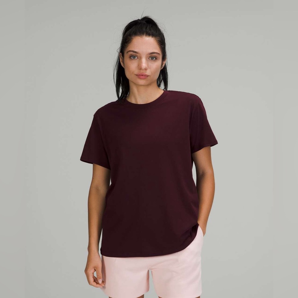 Lululemon All Yours Short Sleeve T-Shirt (Cassis)